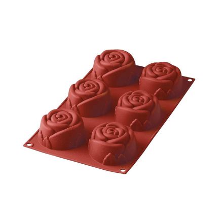 Roses mould silicone